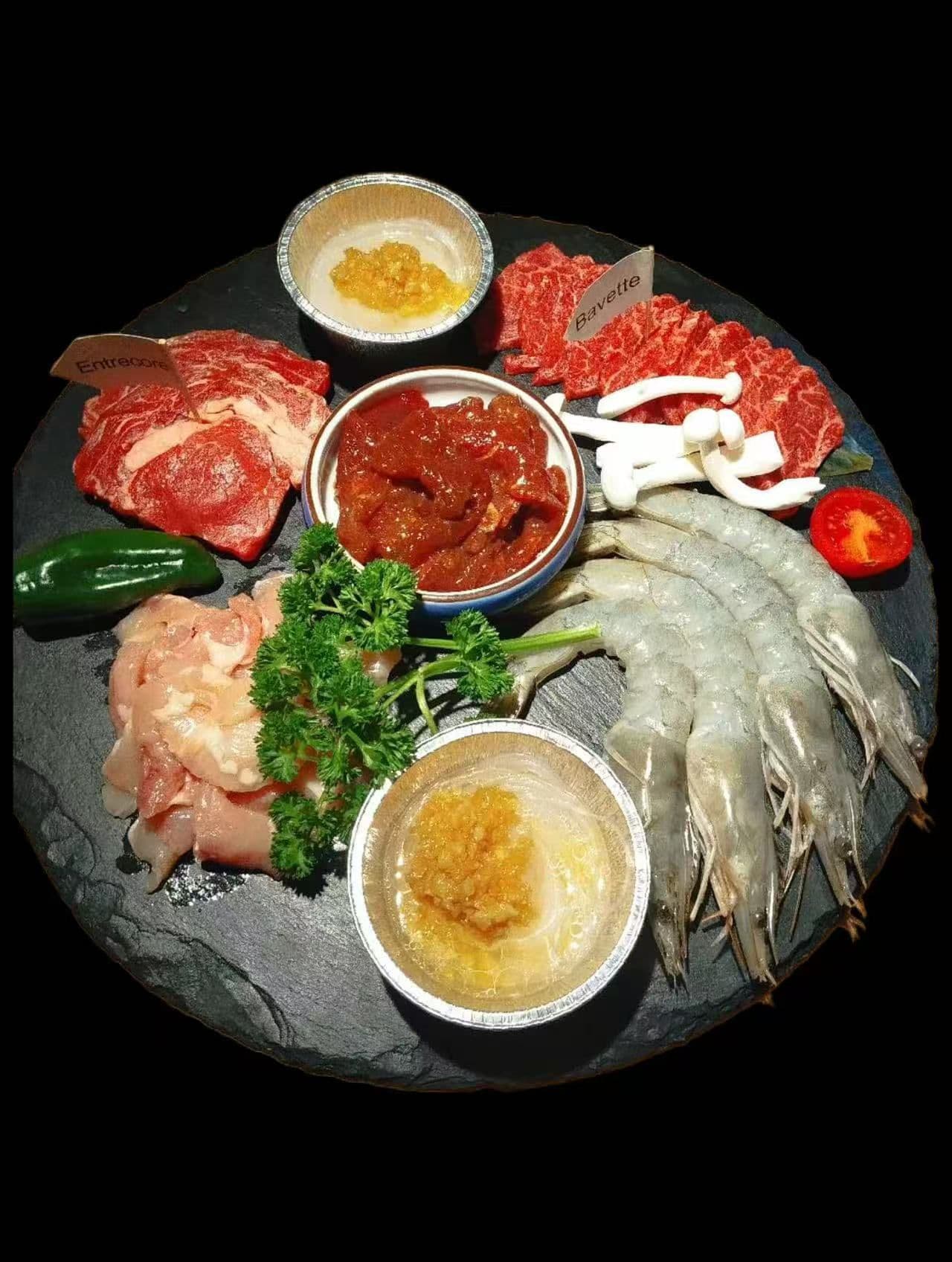 BBQ-Menü Surf & Turf Premium