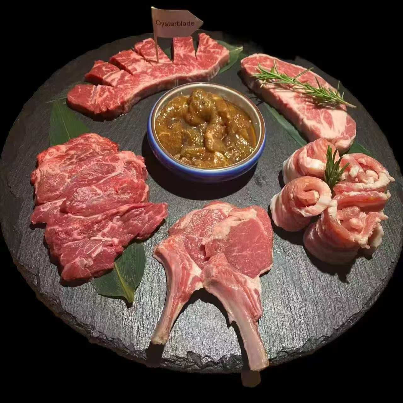 BBQ-Menü Der Feinschmecker